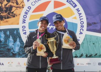 Jordi Xammar y Nora Brugman, campeones del mundo de 470, son los nuevos «hijos del viento»