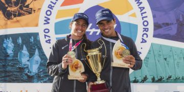 Jordi Xammar y Nora Brugman, campeones del mundo de 470, son los nuevos «hijos del viento»