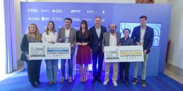 Valencia presenta la imagen de su campeonato de Europa short track de atletismo de 2027