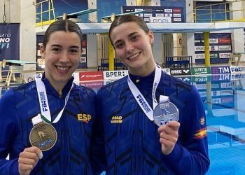 Ana Carvajal logró la plata y Valeria Antolino el bronce en plataforma en el Italia Open