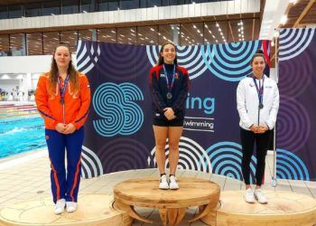 Valeria Antolino, plata en trampolín de tres metros en Edimburgo