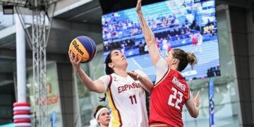 España logró la plata en la Champions Cup 3×3