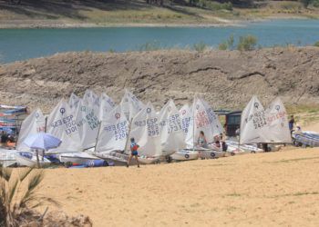 Alberto y Mercedes Medel, campeones del Trofeo Pepe Duarte de Optimist