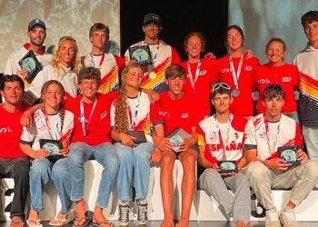 España cinco medallas europeas juveniles de 420