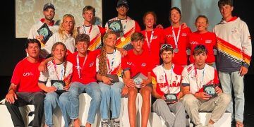 España cinco medallas europeas juveniles de 420