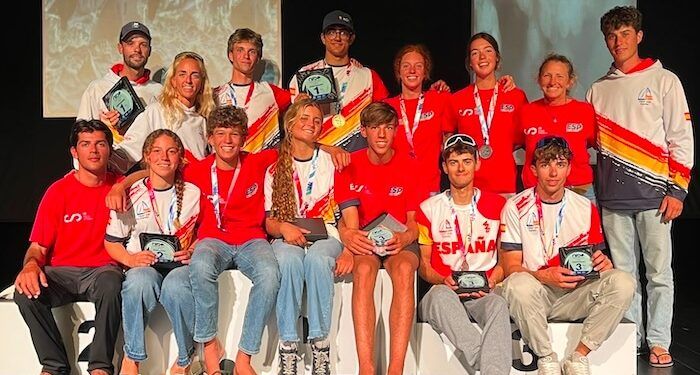España cinco medallas europeas juveniles de 420