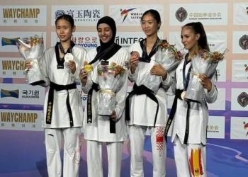 Violeta Díaz logró la medalla de bronce en el Women’s Open de Taiyuan