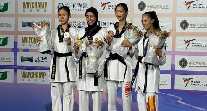 Violeta Díaz logró la medalla de bronce en el Women’s Open de Taiyuan