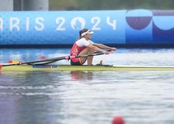 La remera Virginia Díaz accedió a semifinales de skull indidual en los Juegos de París