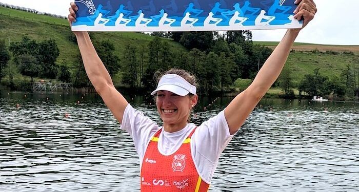 Virginia Díaz clasificó al el skiff femenino español para los Juegos de París 2024