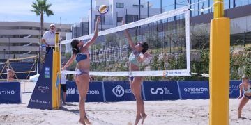 Vibrante segunda jornada del campeonato de España de vóley playa
