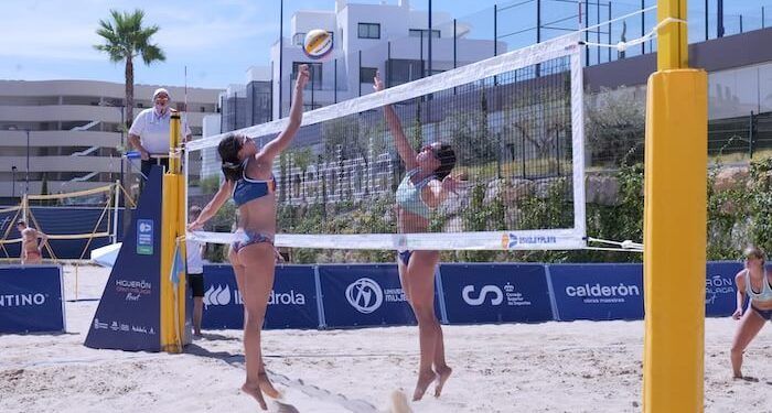 Vibrante segunda jornada del campeonato de España de vóley playa