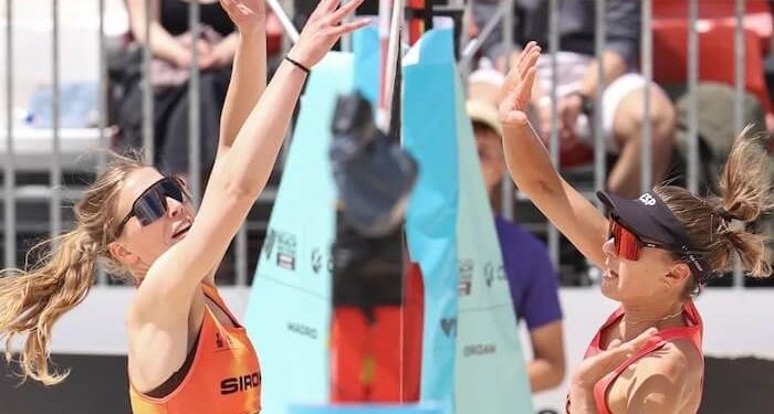 Las parejas españolas brillan en la fase de grupos del Beach Pro Tour Futures de Madrid