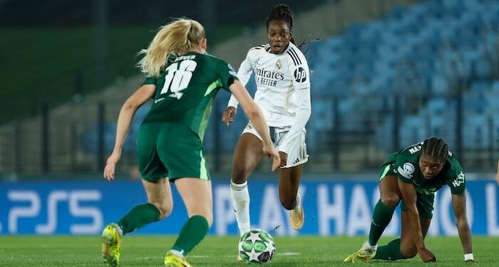 El Real Madrid derrotó al Wolfsburgo y dio un paso firme hacia cuartos de final de la Champions